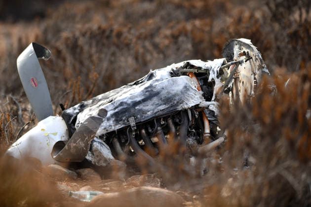 La Higuera June 03, 2026 Pillan T 35 aircraft of the Chilean Air Force suffers plane crash in the area of quebrada onda in the commune of La Higuera, Coquimbo region Alejandro Pizarro Ubilla Aton Chile, La Higuera Chile Aton 1162027  Copyright: ALEJANDROxPIZARRO ATONCHILE