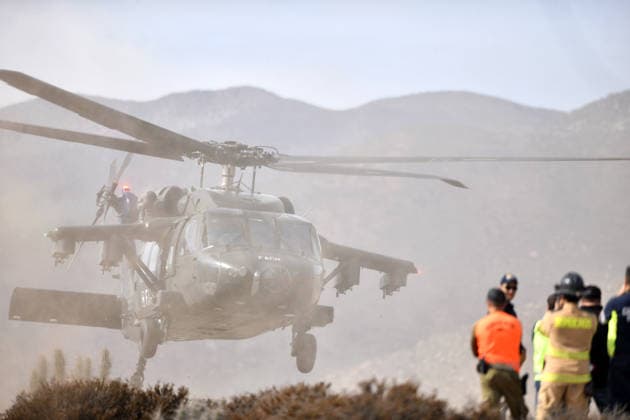 La Higuera June 03, 2026 Pillan T 35 aircraft of the Chilean Air Force suffers plane crash in the sector of quebrada onda in the commune of La Higuera, Coquimbo region Alejandro Pizarro Ubilla Aton Chile, La Higuera Chile Aton 1162029  Copyright: ALEJANDROxPIZARRO ATONCHILE