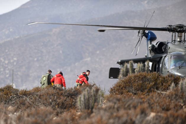 La Higuera June 03, 2026 Pillan T 35 aircraft of the Chilean Air Force suffers plane crash in the sector of quebrada onda in the commune of La Higuera, Coquimbo region Alejandro Pizarro Ubilla Aton Chile, La Higuera Chile Aton 1162032  Copyright: ALEJANDROxPIZARRO ATONCHILE