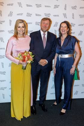 The Netherlands, 2026-06-03 20:30:41 NLD Amsterdam 20260603 - Royal Couple at the opening of the Holland Festival. In the photo: King Willem-Alexander, Queen Maxima and Emily Ansenk, Director of the Holland Festival.  Copyright: xx x
