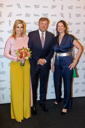 The Netherlands, 2026-06-03 20:30:46 NLD Amsterdam 20260603 - Royal Couple at the opening of the Holland Festival. In the photo: King Willem-Alexander, Queen Maxima and Emily Ansenk, Director of the Holland Festival.  Copyright: xx x
