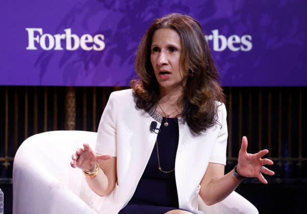 President, NYSE Group The New York Stock Exchange Lynn Martin speaks at the 2025 Forbes Iconoclast Summit on Wednesday, June 3, 2026 at Gotham Hall in New York City.  NYP20260603140 JohnxAngelillo