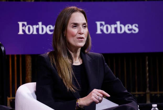 Head of Investment & Corporate Banking.Mizuho Americas Michal Katz speaks at the 2025 Forbes Iconoclast Summit on Wednesday, June 3, 2026 at Gotham Hall in New York City.  NYP20260603142 JohnxAngelillo