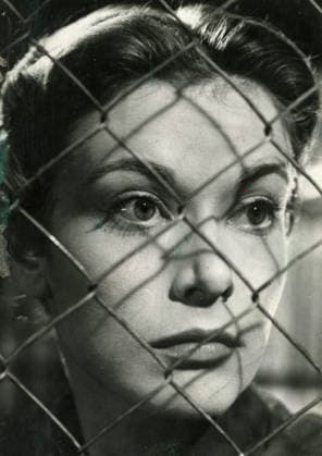 RECORD DATE NOT STATED Swiss actress Elisabeth Muller in the movie The Confession of Ina Kahr (Das Bekenntnis der Ina Kahr), Germany 1954  !ACHTUNG AUFNAHMEDATUM GESCHÄTZT!