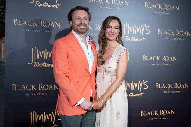 Anniversary of Black Roan in Madrid, Spain - 03 Jun 2026 Juan Pena and Sonia Garcia attend the first anniversary of Black Roan at Jimmy s Restaurant in Madrid. Madrid Spain Copyright: xAtilanoxGarciax xSOPAxImagesx photos21307