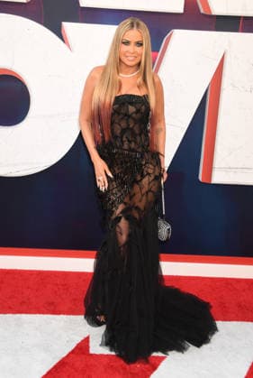 LOS ANGELES, CA - JUNE 3: Carmen Electra at the World Premiere of Paramount Pictures Scary Movie at Paramount Theatre on June 3, 2026 in Los Angeles, California. Copyright: xJeffreyxMayerx