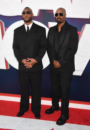 LOS ANGELES, CA - JUNE 3: Marlon Wayans and Shawn Wayans at the World Premiere of Paramount Pictures Scary Movie at Paramount Theatre on June 3, 2026 in Los Angeles, California. Copyright: xJeffreyxMayerx