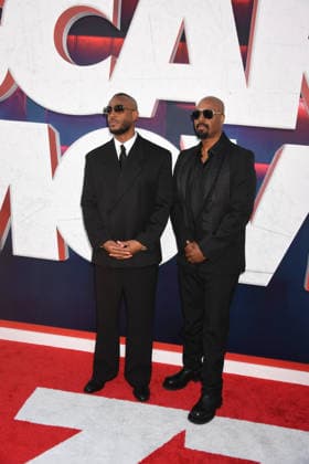LOS ANGELES, CA - JUNE 3: Marlon Wayans and Shawn Wayans at the World Premiere of Paramount Pictures Scary Movie at Paramount Theatre on June 3, 2026 in Los Angeles, California. Copyright: xJeffreyxMayerx