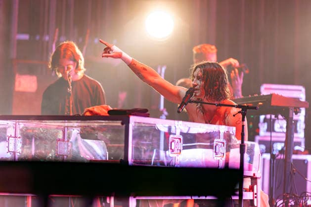 LANY perform at Manchester Apollo Paul Klein of American pop rock band LANY performs at O2 Apollo, Manchester, England, 3rd June 2026, Credit:Mike Gray MIKE GRAY - B4227 Avalon  Copyright: xMikexGrayx xMIKExGRAYx-xB4227x xAvalonx 1107606063