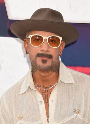 LOS ANGELES, CA - JUNE 3: AJ McLean at the World Premiere of Paramount Pictures Scary Movie at Paramount Theatre on June 3, 2026 in Los Angeles, California. Copyright: xJeffreyxMayerx