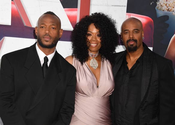 LOS ANGELES, CA - JUNE 3: Marlon Wayans, Kim Wayans and Shawn Wayans at the World Premiere of Paramount Pictures Scary Movie at Paramount Theatre on June 3, 2026 in Los Angeles, California. Copyright: xJeffreyxMayerx