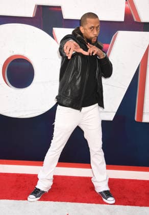 LOS ANGELES, CA - JUNE 3: Affion Crockett at the World Premiere of Paramount Pictures Scary Movie at Paramount Theatre on June 3, 2026 in Los Angeles, California. Copyright: xJeffreyxMayerx