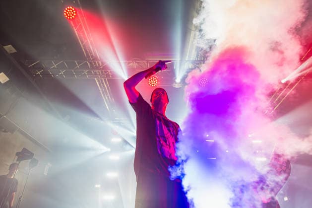 Music Concert - JOEY VALENCE & BRAE - hiperyouht world tour Brae performs at Magazzini Generali on June 03, 2026 in Milan, Italy. during JOEY VALENCE & BRAE - hiperyouht world tour , Music Concert in Milan, Italy, June 03 2026 Milan Magazzini Generali Italy Copyright: xLucaxMichelix xLiveMediax LPM_2490108