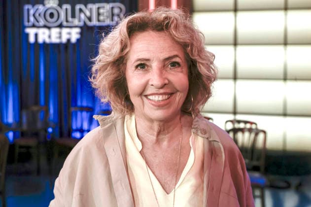 Michaela May bei der Aufzeichnung der WDR-Talkshow Kölner Treff im WDR Studio BS 3. Köln, 03.06.2026 *** Michaela May at the recording of the WDR talk show Kölner Treff in WDR Studio BS 3 Cologne, 03 06 2026 Foto:xR.xSchmiegeltx xFuturexImagex koelner_treff0306_6616