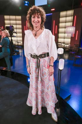 Isabel Varell bei der Aufzeichnung der WDR-Talkshow Kölner Treff im WDR Studio BS 3. Köln, 03.06.2026 *** Isabel Varell at the recording of the WDR talk show Kölner Treff in WDR Studio BS 3 Cologne, 03 06 2026 Foto:xR.xSchmiegeltx xFuturexImagex koelner_treff0306_6636