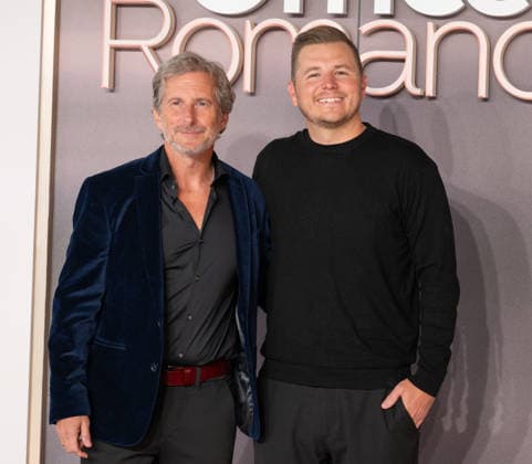 Aaron Ryder and Andrew Swett attends Office Romance UK Premiere at the BFI Southbank in London, England. UK. Wednesday 3rd June 2026. Copyright: xJamesxWarrenx ae7dj468