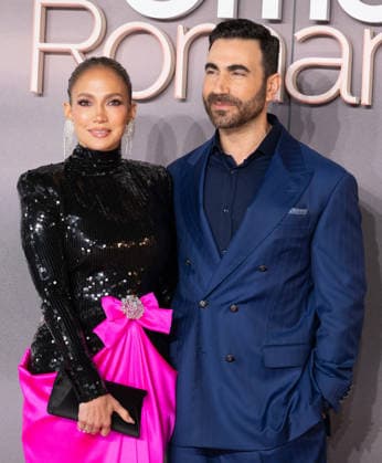 Jennifer Lopez and Brett Goldstein attends Office Romance UK Premiere at the BFI Southbank in London, England. UK. Wednesday 3rd June 2026. Copyright: xJamesxWarrenx ae7dj445