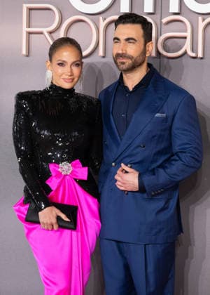 Jennifer Lopez and Brett Goldstein attends Office Romance UK Premiere at the BFI Southbank in London, England. UK. Wednesday 3rd June 2026. Copyright: xJamesxWarrenx ae7dj446