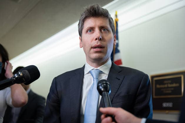 Altman - Sanders meeting at Dirksen Senate Office WASHINGTON, DC - JUNE 3: CEO of OpenAI Sam Altman talks to reporters following a meeting with Senator Bernie Sanders (I-VT) at the Dirksen Senate Office building in Washington, DC on June 3, 2026. Nathan Posner Anadolu Washington DC United States. Editorial use only. Please get in touch for any other usage.  Copyright: x2026xAnadoluxNathanxPosnerx