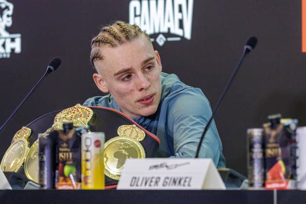 03.06.2026. Leverkusen. Fox Townley auf der Pressekonferenz im Vorfeld zum Fame Fighting, das große Promibox-Event von BILD und Eugen Lopez am 06.06.2026 in der Leverkusener Ostermann Arena. Zum ersten Mal in Kooperation mit dem britischen Pendant Misfits Boxing und dem internationalen Medienpartner The Sun. Leverkusen Ostermann Arena Nordrhein-Westfalen Deutschland *** 03 06 2026 Leverkusen Fox Townley at the press conference in the run-up to Fame Fighting, the big celebrity boxing event by BILD and Eugen Lopez on 06 06 2026 in the Ostermann Arena in Leverkusen For the first time in cooperation with the British counterpart Misfits Boxing and the international media partner The Sun Leverkusen Ostermann Arena North Rhine-Westphalia Germany