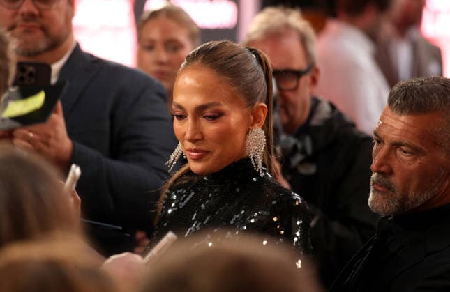 Office Romance premiere London, UK. Jennifer Lopez at Office Romance premiere. BFI. 3rd June 2026. LMK11-S030626-001 Steve Bealing Landmark Media 