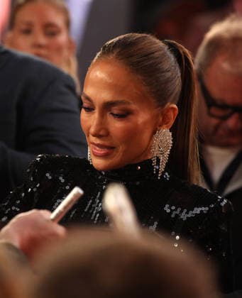 Office Romance premiere London, UK. Jennifer Lopez at Office Romance premiere. BFI. 3rd June 2026. LMK11-S030626-001 Steve Bealing Landmark Media 