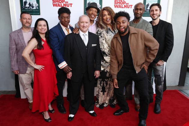 Los Angeles premiere of The Last Shop on Walnut held at Harmony Gold Featuring: Jason L Richardson, Nicole Yost, Brian Fronk, Phil Elam, Peter Lawson Jones, Kym Whitley, Donald Webber Jr, Matthew Petrunek, Madison Ledyard-King Where: Los Angeles, California, United States When: 03 Jun 2026 Credit: Faye s Vision Cover Images EDITORIAL USE ONLY. NOT FOR USE BY NEWSPAPERS BASED IN THE UK. Copyright: xx coverimg55747170