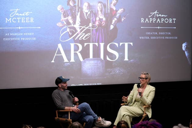 TV Academy FYC screening of The Artist on The Network at the Bryant Park hotel screening room Featuring: Aram Rappaport (CEO The Network Streaming Platform, Showrunner) and Janet McTeer Where: New York, New York, United States When: 03 Jun 2026 Credit: Marion Curtis StarPixforTheNetworkStreamingPlatform INSTARimages EDITORIAL USE ONLY. NOT FOR USE BY NEWSPAPERS BASED IN THE UK. Copyright: xx instar55747409