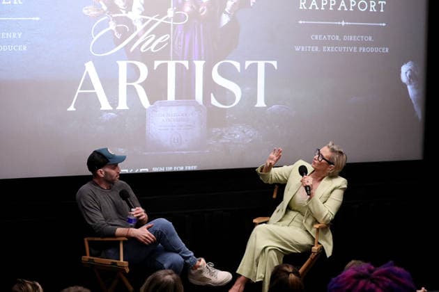 TV Academy FYC screening of The Artist on The Network at the Bryant Park hotel screening room Featuring: Aram Rappaport (CEO The Network Streaming Platform, Showrunner) and Janet McTeer Where: New York, New York, United States When: 03 Jun 2026 Credit: Marion Curtis StarPixforTheNetworkStreamingPlatform INSTARimages EDITORIAL USE ONLY. NOT FOR USE BY NEWSPAPERS BASED IN THE UK. Copyright: xx instar55747412