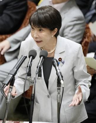 Japan PM Takaichi in parliament Japanese Prime Minister Sanae Takaichi speaks during a House of Representatives Budget Committee session in Tokyo on June 4, 2026.  A14AA0005617650P