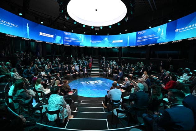 SPIEF-2026. Education as the Foundation of Sustainable Economic Growth 9180362 04.06.2026 SPIEF-2026. Education as the Foundation of Sustainable Economic Growth. Maksim Bogodvid Sputnik St. Petersburg Russia  Copyright: xMaksimxBogodvidx