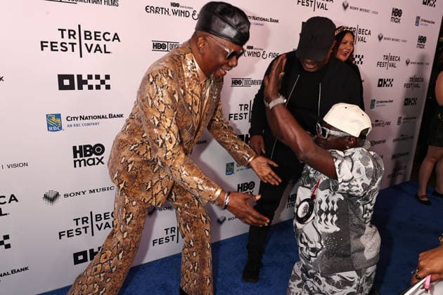 Arrivals for the 25th Anniversary Tribeca Festival opening night with HBOs Earth, Wind and Fire ( To Be Celestial vs That s the Way Of the World ) at the Beacon theatre Featuring: Phillip Bailey, Chuck D and Flavor Flav Where: New York, New York, United States When: 03 Jun 2026 Credit: Dave Allocca Starpix INSTARimages EDITORIAL USE ONLY. NOT FOR USE BY NEWSPAPERS BASED IN THE UK. Copyright: xx instar55747517