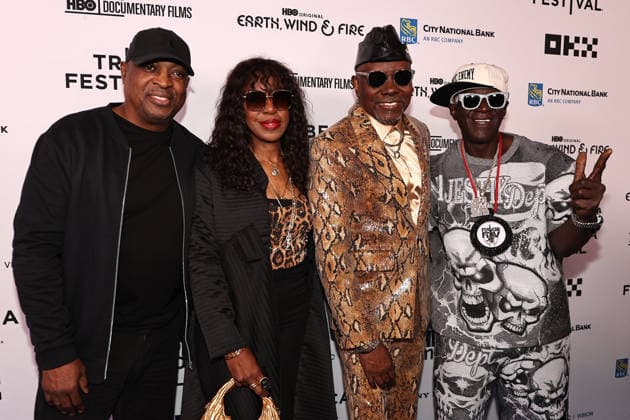 Arrivals for the 25th Anniversary Tribeca Festival opening night with HBOs Earth, Wind and Fire ( To Be Celestial vs That s the Way Of the World ) at the Beacon theatre Featuring: Chuck D, Valerie Bailey, Phillip Bailey, Flavor Flav Where: New York, New York, United States When: 03 Jun 2026 Credit: Dave Allocca Starpix INSTARimages EDITORIAL USE ONLY. NOT FOR USE BY NEWSPAPERS BASED IN THE UK. Copyright: xx instar55747519