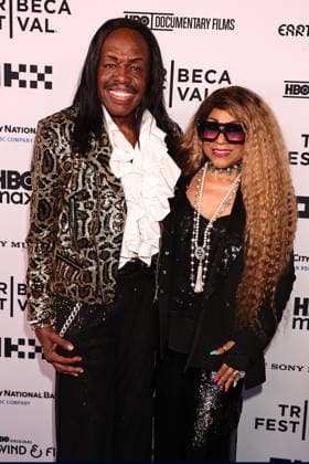 Arrivals for the 25th Anniversary Tribeca Festival opening night with HBOs Earth, Wind and Fire ( To Be Celestial vs That s the Way Of the World ) at the Beacon theatre Featuring: Verdine White with Shelly Clark Where: New York, New York, United States When: 03 Jun 2026 Credit: Dave Allocca Starpix INSTARimages EDITORIAL USE ONLY. NOT FOR USE BY NEWSPAPERS BASED IN THE UK. Copyright: xx instar55747523