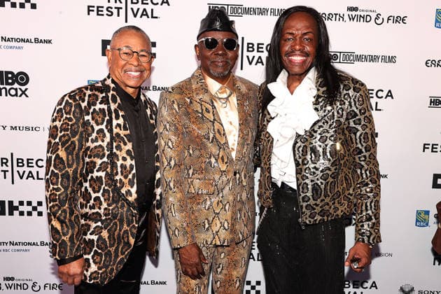 Arrivals for the 25th Anniversary Tribeca Festival opening night with HBOs Earth, Wind and Fire ( To Be Celestial vs That s the Way Of the World ) at the Beacon theatre Featuring: Ralph Johnson, Phillip Bailey and Verdine White Where: New York, New York, United States When: 03 Jun 2026 Credit: Dave Allocca Starpix INSTARimages EDITORIAL USE ONLY. NOT FOR USE BY NEWSPAPERS BASED IN THE UK. Copyright: xx instar55747528