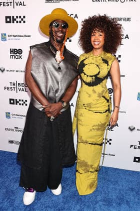 Arrivals for the 25th Anniversary Tribeca Festival opening night with HBOs Earth, Wind and Fire ( To Be Celestial vs That s the Way Of the World ) at the Beacon theatre Featuring: Ray Angery and H.E.R. Where: New York, New York, United States When: 03 Jun 2026 Credit: Dave Allocca Starpix INSTARimages EDITORIAL USE ONLY. NOT FOR USE BY NEWSPAPERS BASED IN THE UK. Copyright: xx instar55747542