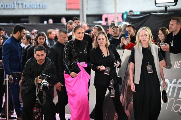 Office Romance UK Premiere in London LONDON, ENGLAND - JUNE 03: Jennifer Lopez attending the Office Romance UK Premiere at BFI Southbank on June 03, 2026 in London, England CAP MAR MAR Great Britain Copyright: xMartinxHarris CapitalxPicturesx