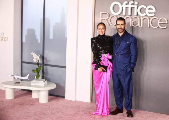 London premiere of Netflix s Office Romance at BFI Southbank Featuring: Jennifer Lopez, Brett Goldstein Where: London, United Kingdom When: 03 Jun 2026 Credit: John Rainford Cover Images EDITORIAL USE ONLY. NOT FOR USE BY NEWSPAPERS BASED IN THE UK. Copyright: xx coverimg55747592