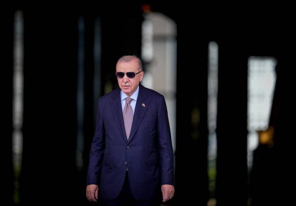 Turkish President Erdogan welcomes Nigerian President Tchiani in Ankara ANKARA, TURKIYE - JUNE 04: Turkish President Recep Tayyip Erdogan welcomes Nigerian President Abdourahamane Tchiani (not seen) with an official ceremony at the Presidential Complex in Ankara, Turkiye on June 04, 2026. Ercin Erturk Anadolu Ankara Turkey. Editorial use only. Please get in touch for any other usage.  Copyright: x2026xAnadoluxErcinxErturkx