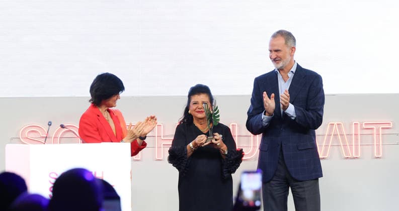 The King attends the 15th edition of the South Summit Madrid King Felipe VI during the 15th edition of the South Summit Madrid, at La Nave, on June 4, 2026, in Madrid Spain Consolidated as one of the main international meetings of innovation and entrepreneurship, the event brings together entrepreneurs, investors, corporations, institutions and leaders of the technology ecosystem from around the world 04 JUNE 2026 Marta Ferná Madrid Madrid Madrid Spain  Copyright: xMartaxFernandezx 7570409