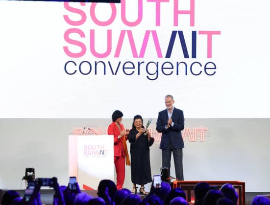 The King attends the 15th edition of the South Summit Madrid King Felipe VI during the 15th edition of the South Summit Madrid, at La Nave, on June 4, 2026, in Madrid Spain Consolidated as one of the main international meetings of innovation and entrepreneurship, the event brings together entrepreneurs, investors, corporations, institutions and leaders of the technology ecosystem from around the world 04 JUNE 2026 Marta Ferná Madrid Madrid Madrid Spain  Copyright: xMartaxFernandezx 7570410