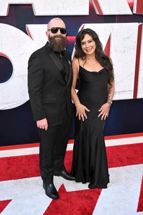 Michael Tiddes mit Ehefrau Kelly Tiddes bei der Weltpremiere des Kinofilms Scary Movie im Paramount Theatre. Los Angeles, 03.06.2026 *** Michael Tiddes with wife Kelly Tiddes at the world premiere of the movie Scary Movie at the Paramount Theatre Los Angeles, 03 06 2026 Foto:xD.xStarbuckx xFuturexImagex scary_6707