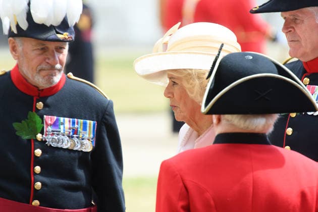 Queen Camilla attends Founder s Day at Royal Hospital Chelsea, London - 4 June 2026 Queen Camilla attends Founder s Day and meets with Chelsea Pensioners at Royal Hospital Chelsea, London, England, UK on Thursday 4 June, 2026., Credit:Justin Ng Avalon UK, England, London, Royal Hospital Chelsea  Copyright: xJustinxNgx xAvalonx 1107704600