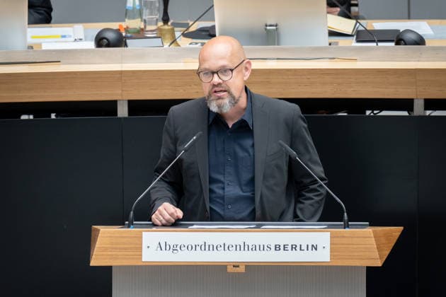 Berlin, AGH, Abgeordnetenhaus, Tobias Schulze, Die Linke Berlin, AGH, Abgeordnetenhaus, Landesparlament, Tobias Schulze, Die Linke Berlin Berlin GER *** Berlin, AGH, House of Representatives, Tobias Schulze, Die Linke Berlin, AGH, House of Representatives, State Parliament, Tobias Schulze, Die Linke Berlin Berlin GER