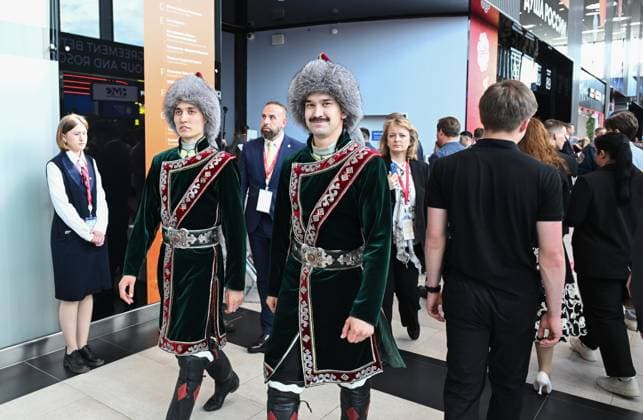 SPIEF-2026. Forum events 9181209 04.06.2026 SPIEF-2026. Forum participants at the ExpoForum Congress and Exhibition Center. Ekaterina Chesnokova Sputnik St. Petersburg Russia  Copyright: xEkaterinaxChesnokovax
