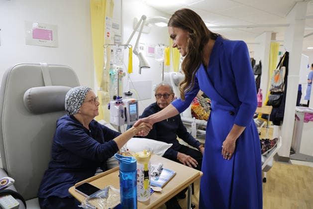Princess of Wales at Christie Hospital Catherine, Princess of Wales, visits The Christie NHS Foundation Trust, to highlight the healing power of holistic care, alongside clinical care, for people living with and beyond cancer, Manchester, UK, 04 June 2026., Credit:Andy Stenning PA ROTA - B68 Avalon Manchester, Manchester  Copyright: xAndyxStenningx xPAxROTAx-xB68x xAvalonx 1107722705