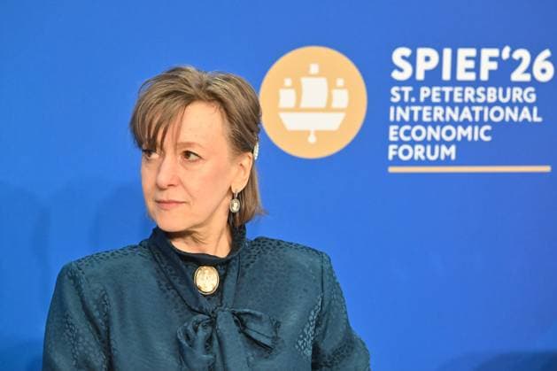 SPIEF-2026. Russia Thailand 9181250 04.06.2026 SPIEF-2026. Russia Thailand. Veronika Nikishina, General Director, Russian Export Center Ilya Pitalev Sputnik St. Petersburg Russia  Copyright: xIlyaxPitalevx