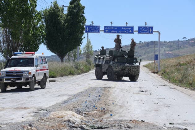 Lebanese Army announced that it has deployed to the town of Dibbin NABATIEH, LEBANON - JUNE 04: Israeli Army engineering vehicles clears the road by removing piles of dirt and rubble as the Lebanese Army announced that it had entered, where Israeli forces had recently withdrawn after carrying out attacks in the town of Dibbin, Nabatieh, Lebanon, on June 04, 2026. Ramiz Dallah Anadolu Nabatieh Lebanon. Editorial use only. Please get in touch for any other usage.  Copyright: x2026xAnadoluxRamizxDallahx