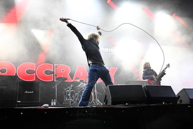 SÖLVESBORG, SWEDEN 20260604 Occracy, Sweden, plays on Thursday at the Sweden Rock Festival outside Sölvesborg SÖLVESBORG SWEDEN x10080x  Copyright: xFredrikxSandberg TTx SWEDEN ROCK FESTIVAL 2026 dZoXh0_UcVU