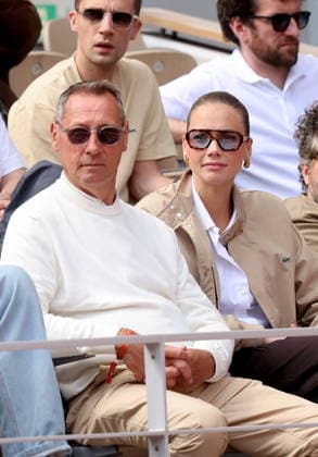 Amandine Petit and her father Jean Luc in the stands during the Day twelve of the 2026 Roland Garros French Open on June 04, 2026 in Paris, France Jacovides Moreau Bestimage Celebs in the stands during the Day twelve of the 2026 French Open on June 04, 2026 in Paris, France Paris France  Copyright: xJACOVIDES-MOREAUx xBESTIMAGExJACOVIDES-MOREAUx xBESTIMAGEx